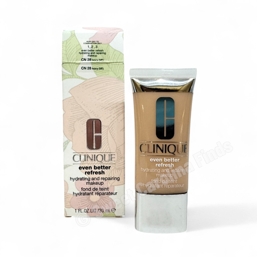 Clinique Even Better Refresh CN 28 Ivory (VF) Hydrating Makeup Foundation NEW
